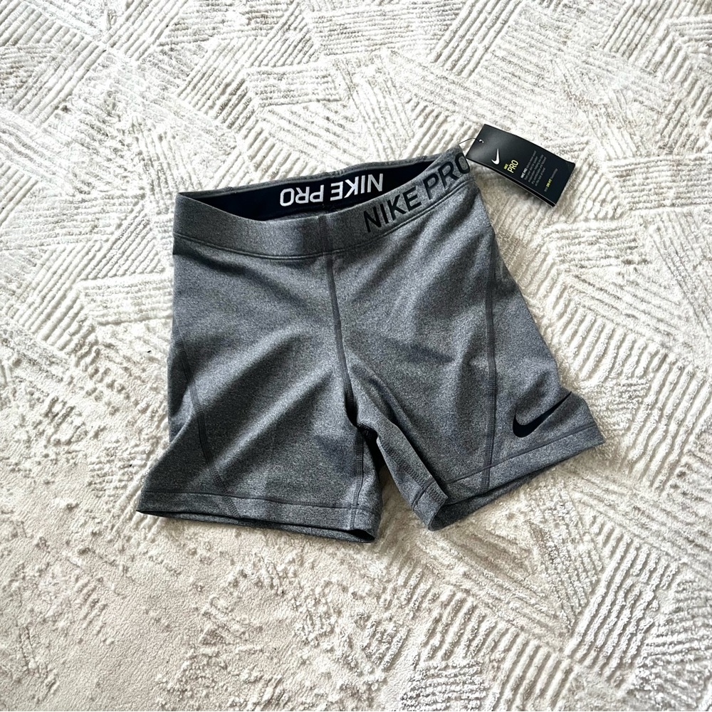 Nike Pro Women's Athletic Gray Shorts
